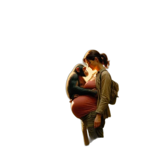 jacket, photorealistic, 3d render, oil painting transparent PNG cut-out