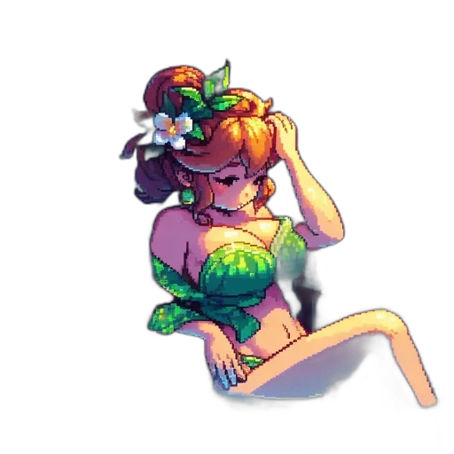 dress, crown, hat, flower transparent PNG cut-out