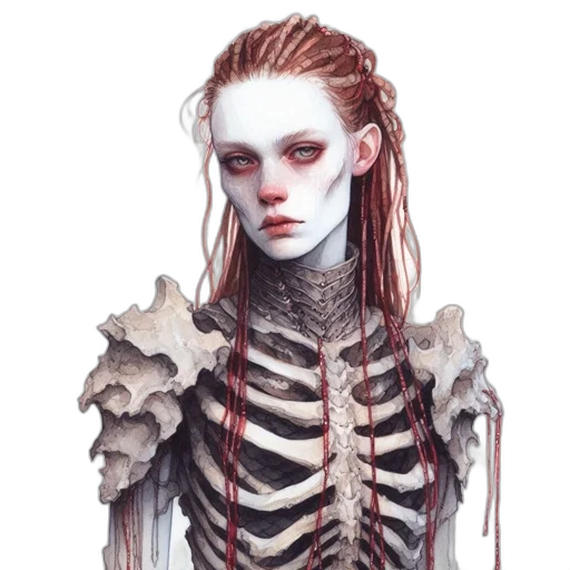 creature, face, mask, jewelry transparent PNG cut-out