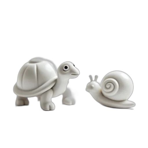 3d render, concept art, pair, white transparent PNG cut-out