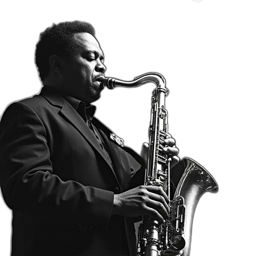 horace, silver, jazz, messengers transparent PNG cut-out