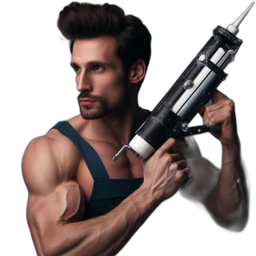 weapon, hair, staff, concept art transparent PNG cut-out