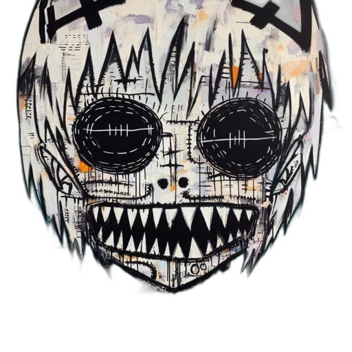 mask, face, jacket, crown transparent PNG cut-out