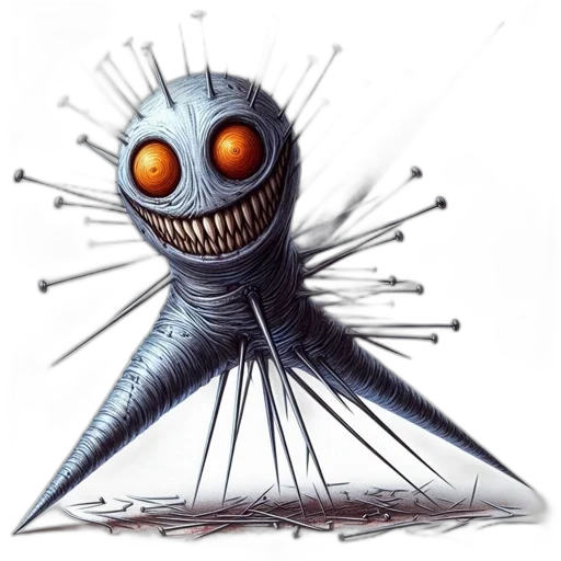 robot, creature, staff, animal transparent PNG cut-out