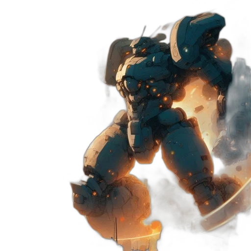 robot, dragon, weapon, concept art transparent PNG cut-out