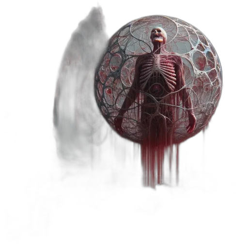 creature, jacket, concept art, fantasy art transparent PNG cut-out