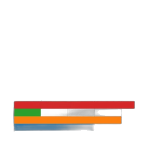 staff, 3d render, pixel art, colorful transparent PNG cut-out