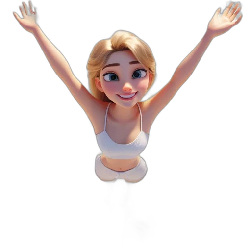 dress, staff, jewelry, robot transparent PNG cut-out