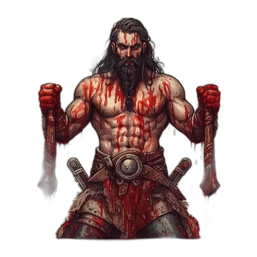fantasy art, concept art, comic book art, pixel art transparent PNG cut-out