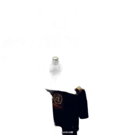 robot, staff, dress, umbrella transparent PNG cut-out