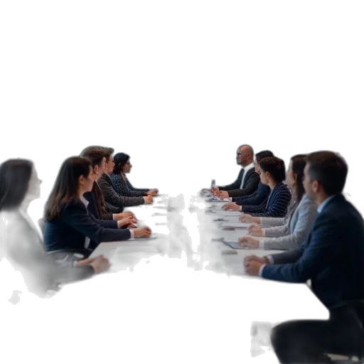 staff, training, team, international transparent PNG cut-out