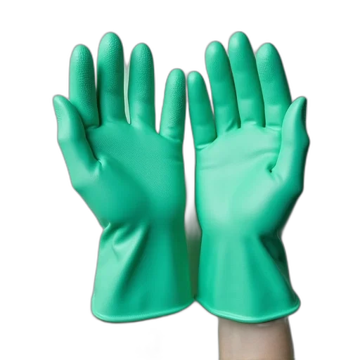 mask, green, thermate, rubber transparent PNG cut-out