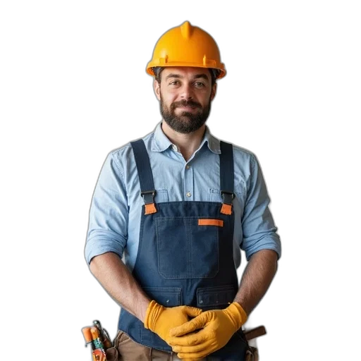 staff, robot, hat, weapon transparent PNG cut-out