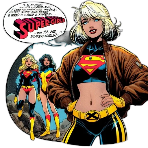 comic book art, concept art, illustrated, scene transparent PNG cut-out