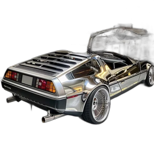 car, concept art, photorealistic, modified transparent PNG cut-out