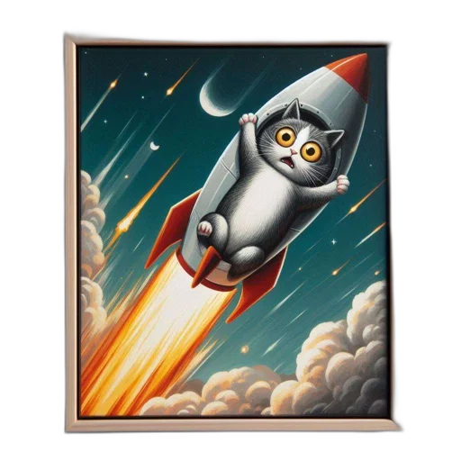 robot, concept art, comic book art, outer space transparent PNG cut-out