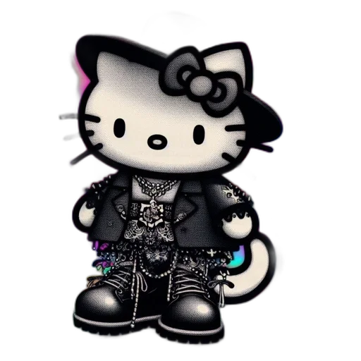 cyberpunk, cartoon, concept art, pixel art transparent PNG cut-out
