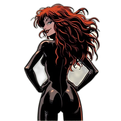 hair, comic book art, cartoon, concept art transparent PNG cut-out