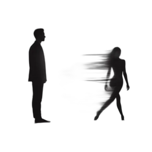 hair, staff, dress, mask transparent PNG cut-out