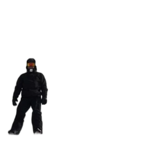 jacket, mask, staff, robot transparent PNG cut-out
