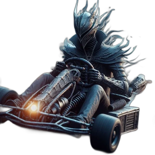 hair, robot, crown, weapon transparent PNG cut-out