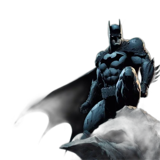 comic book art, concept art, photorealistic, 3d render transparent PNG cut-out