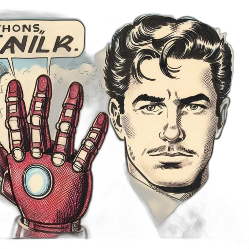 comic book art, concept art, cartoon, photorealistic transparent PNG cut-out