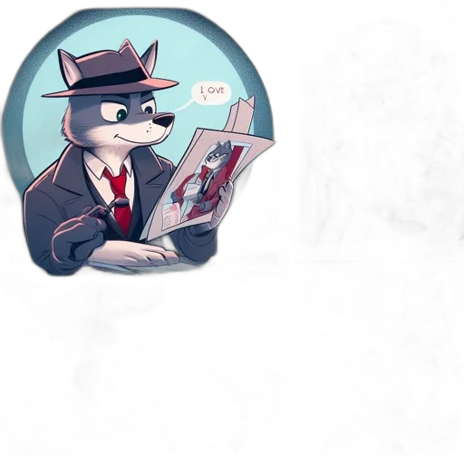 hat, staff, jacket, robot transparent PNG cut-out