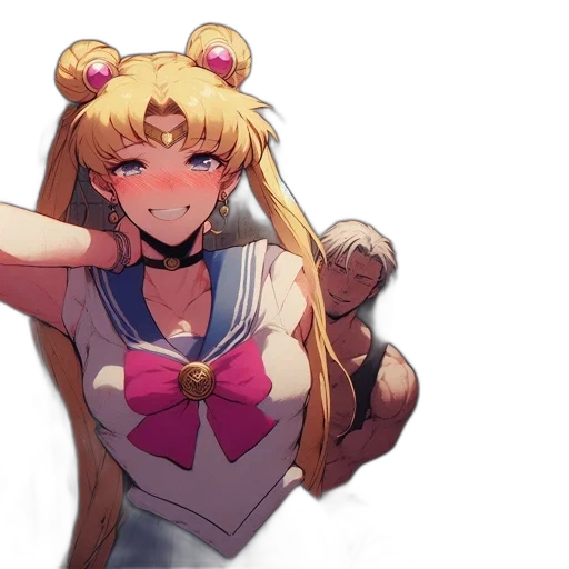 weapon, crown, staff, face transparent PNG cut-out