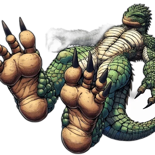 dragon, creature, animal, weapon transparent PNG cut-out