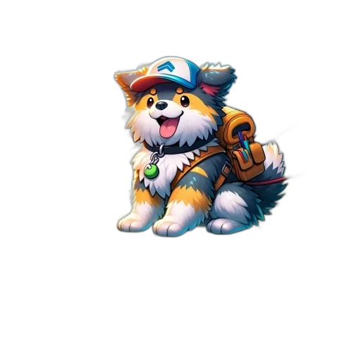 staff, animal, weapon, hat transparent PNG cut-out