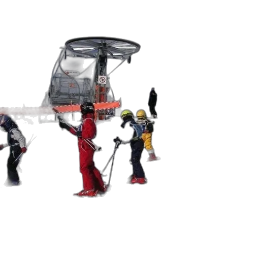 staff, robot, car, umbrella transparent PNG cut-out