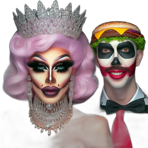 crown, mask, hat, concept art transparent PNG cut-out
