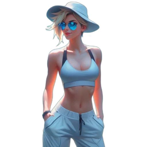 hat, jacket, staff, dress transparent PNG cut-out