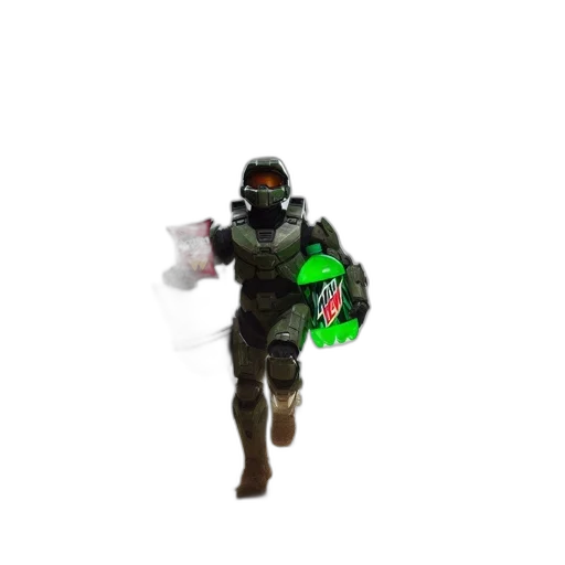 weapon, robot, creature, staff transparent PNG cut-out