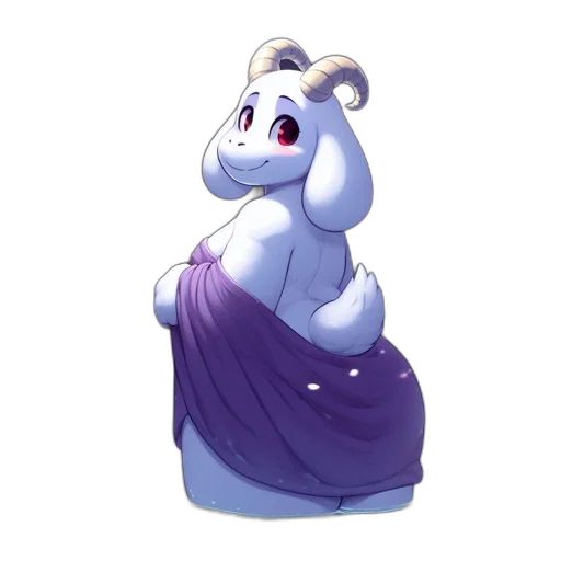 dress, creature, animal, staff transparent PNG cut-out