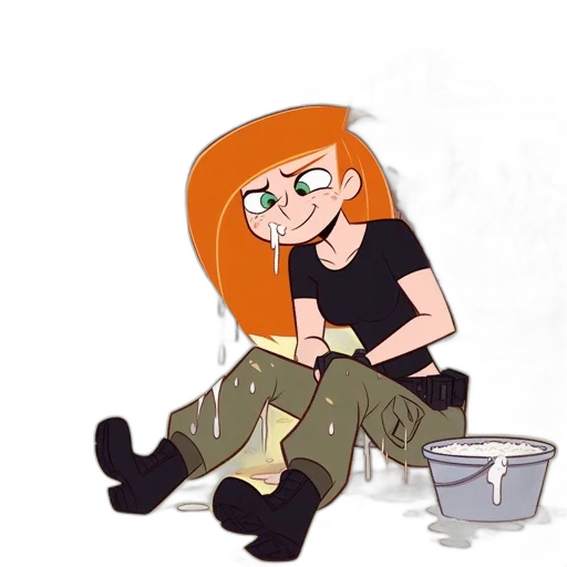 staff, hair, cartoon, concept art transparent PNG cut-out