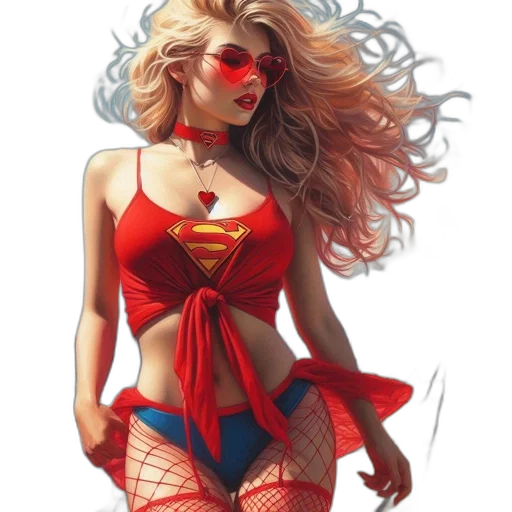 dress, comic book art, fantasy art, concept art transparent PNG cut-out