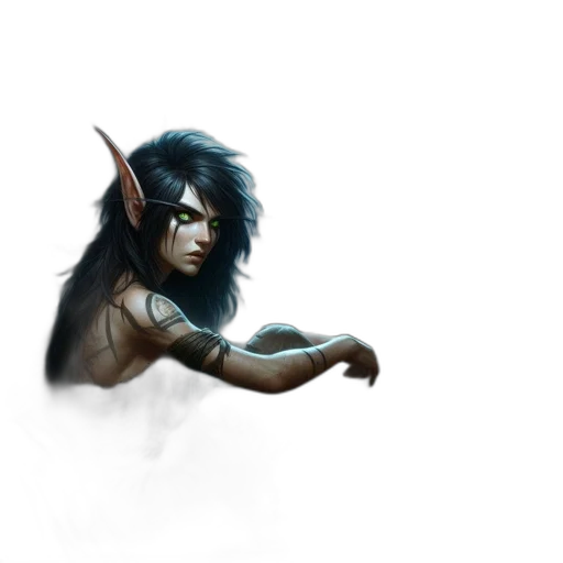 dragon, staff, creature, face transparent PNG cut-out