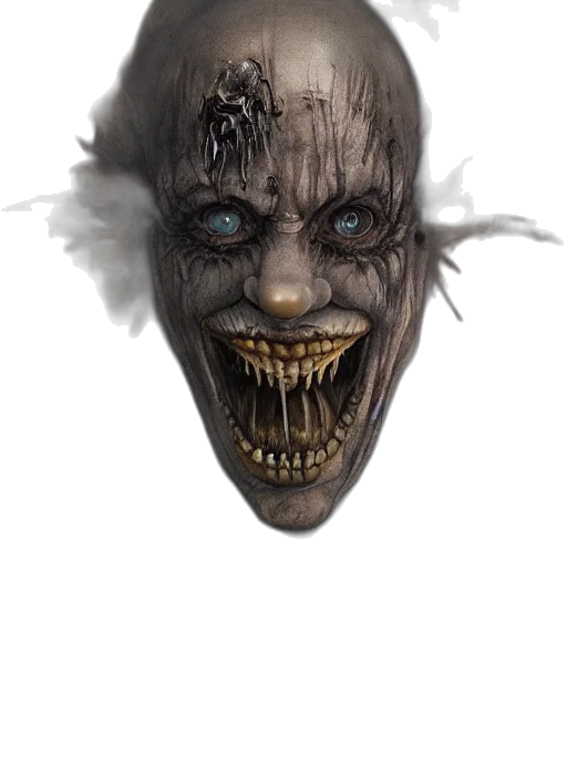 mask, face, creature, staff transparent PNG cut-out