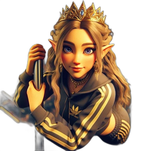 crown, staff, jewelry, sword transparent PNG cut-out