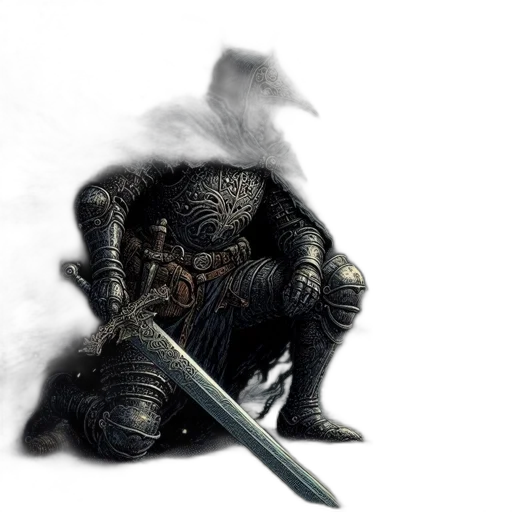 sword, weapon, dragon, staff transparent PNG cut-out