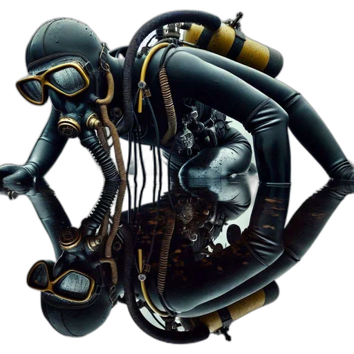 robot, jewelry, creature, animal transparent PNG cut-out