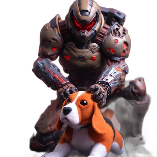 robot, creature, animal, weapon transparent PNG cut-out
