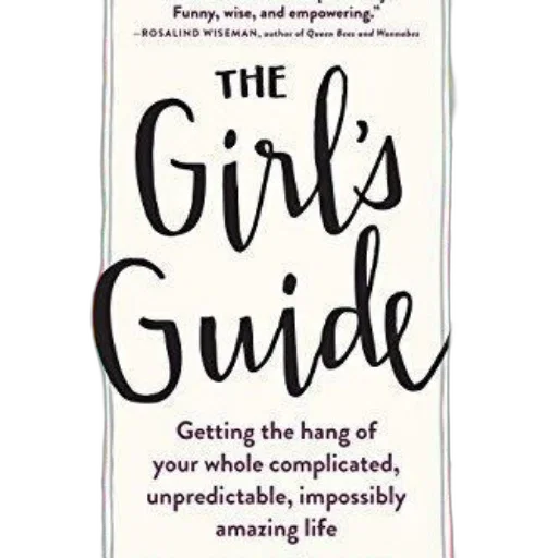 girl, guide, book, cover transparent PNG cut-out