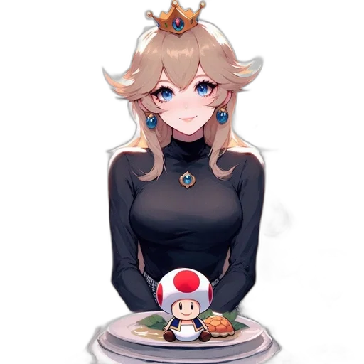 crown, food, staff, dress transparent PNG cut-out