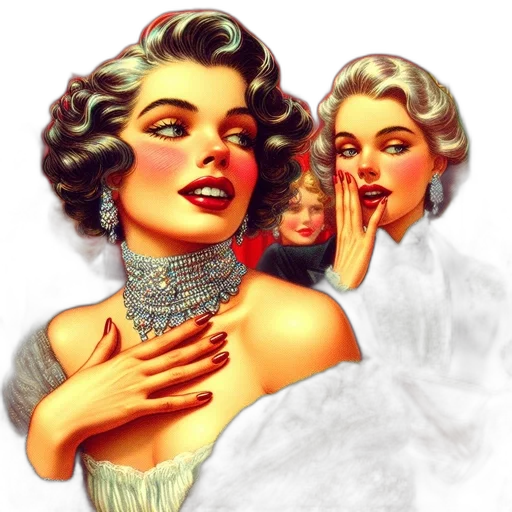 jewelry, comic book art, photorealistic, concept art transparent PNG cut-out
