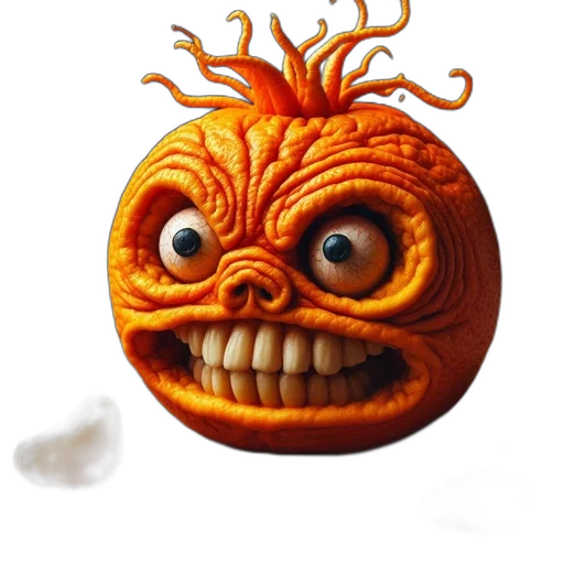 mask, face, creature, food transparent PNG cut-out