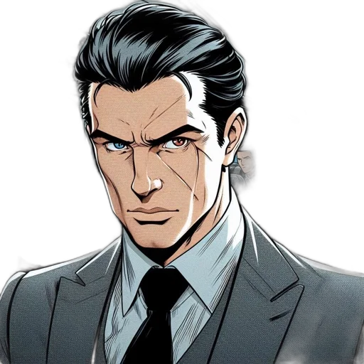 face, staff, comic book art, cartoon transparent PNG cut-out