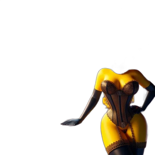 robot, dress, mask, weapon transparent PNG cut-out